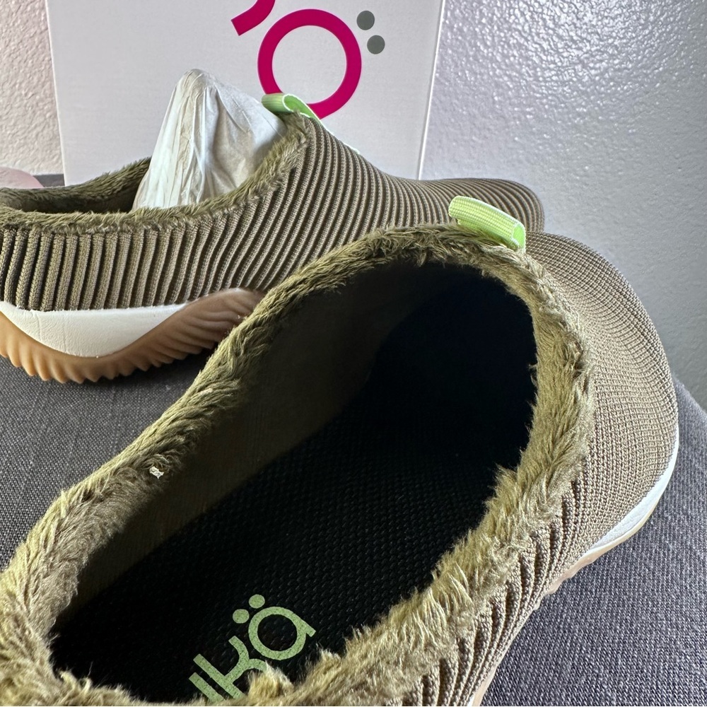 Ryka Kids Slip-On Shoes - Olive Green - Picture 7 of 8